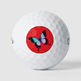 GOLF BOLLAR BUTTERFLY PÅ RED