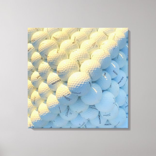Golf Bollar Canvastryck (Framsida)