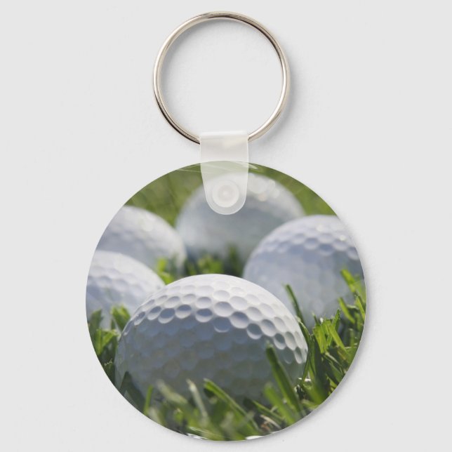 Golf Bollar Keychain Nyckelring (Framsida)