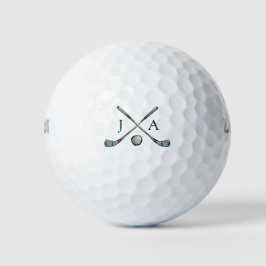 Golf bollar med Anpassningsbar monogrammat