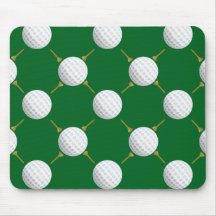 Golf bollar och Tees på Grönt