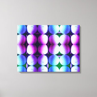 Golf bollar Stretched Kanvastryck