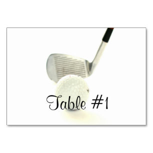 Golf Bordsnummer