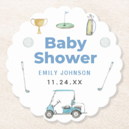 Golf Boy Shower Underlägg Papper