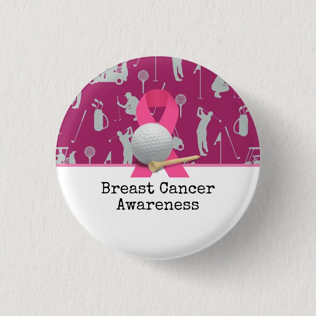 Golf Breast Cancer Awareness for golfer Knapp (Framsida)