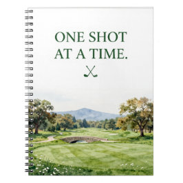 Golf Brevpappersamling | Premium Watercolor  Anteckningsbok