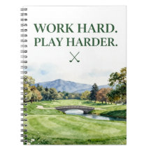 Golf Brevpappersamling | Premium Watercolor