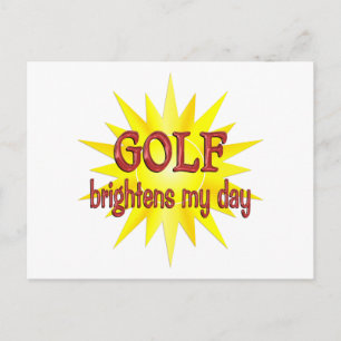 Golf Brightens, min dag Vykort