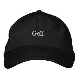 Golf Broderad Keps