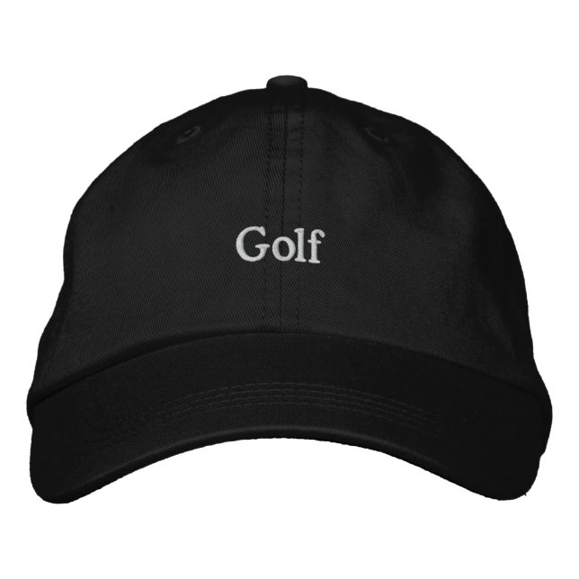 Golf Broderad Keps (Framsida)