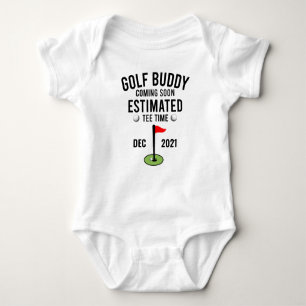Golf Buddy Coming snart Gravid Meddelande T Shirt