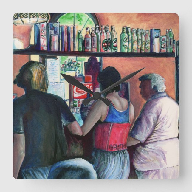 Golf Bufe, Budapest Fyrkantig Klocka (Framsida)