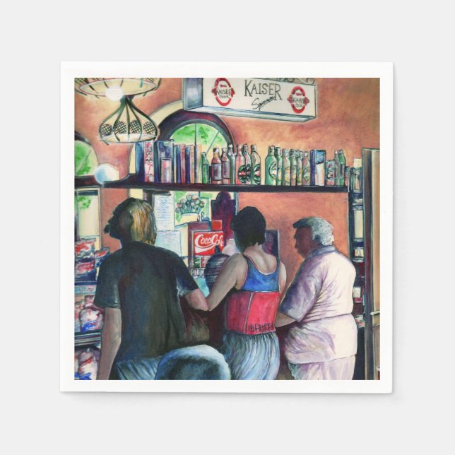 Golf Bufe, Budapest Pappersservett (Framsidan)