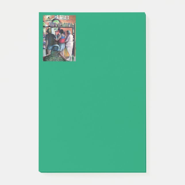 Golf Bufe, Budapest Post-it Block (Framsida)