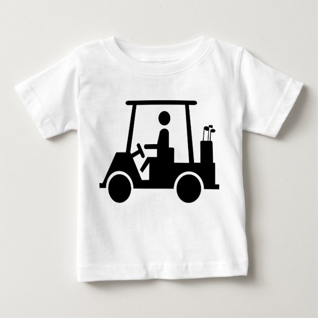 Golf Buggy T-shirt (Framsida)