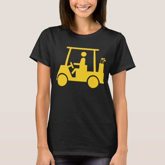 Golf Buggy T-shirt (Framsida)