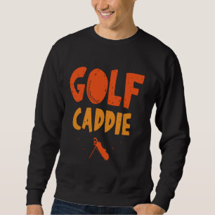 Golf Caddie Golfspelare Golfande Jobb Caddie Lång Ärmad Tröja