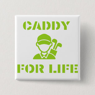 Golf Caddy för Life Quote Limegrön Knapp