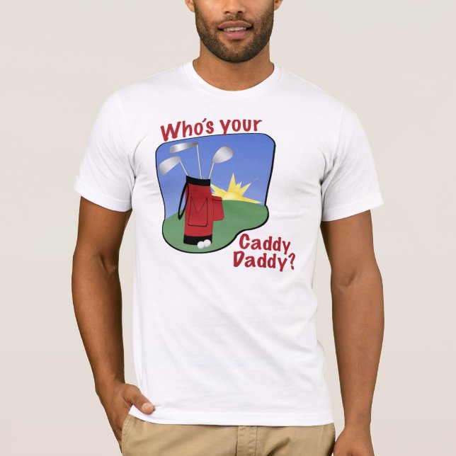 Golf Caddy T-shirt (Framsida)