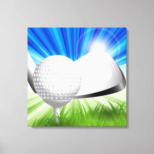 Golf Canvas Art (Framsida)