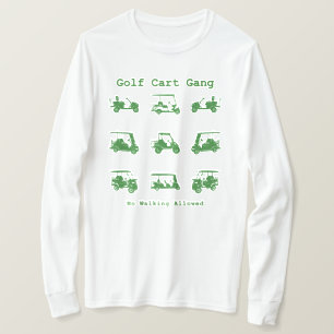 Golf Cart Gang Funny Golf Älskare Gift T Shirt