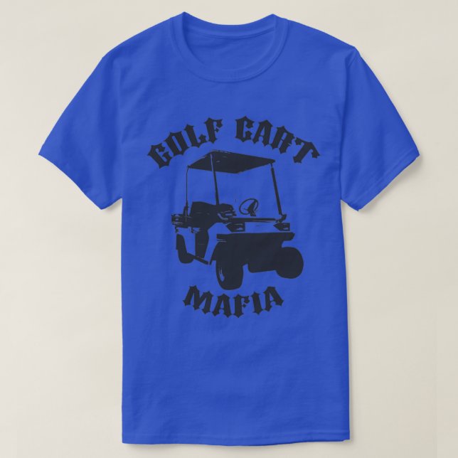 Golf Cart-maffian T Shirt (Design framsida)