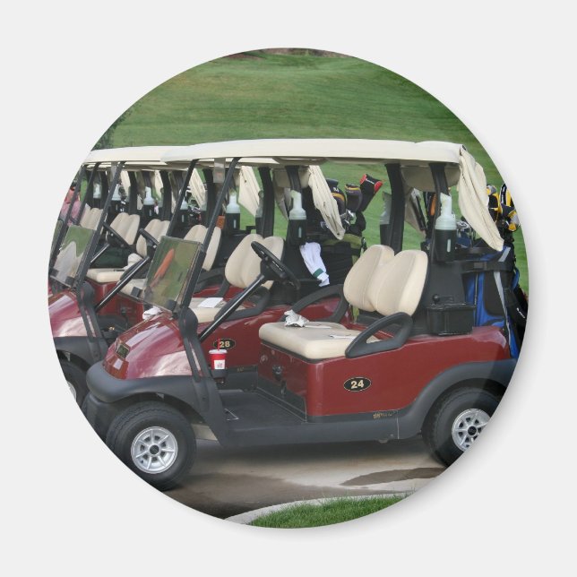 Golf Cart Magnet (Framsidan)