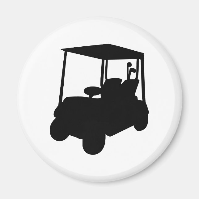 Golf Cart Magnet (Framsidan)