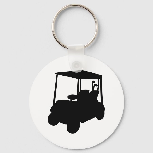 Golf Cart Nyckelring (Framsida)