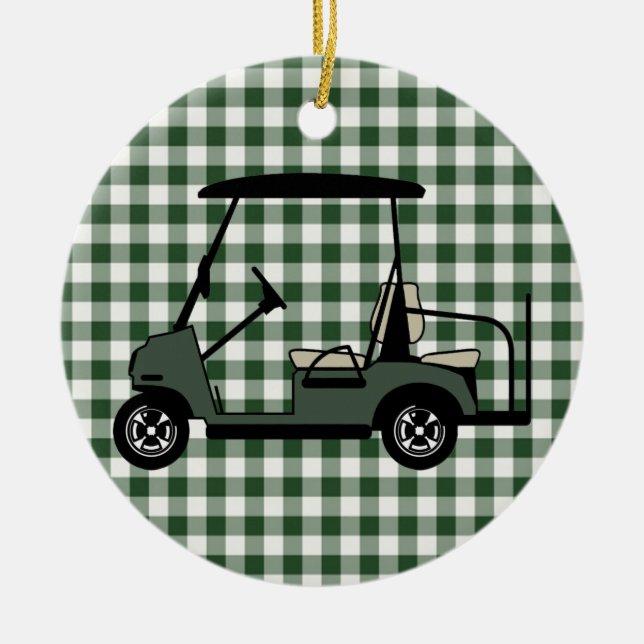 Golf Cart Ornament (Framsidan)