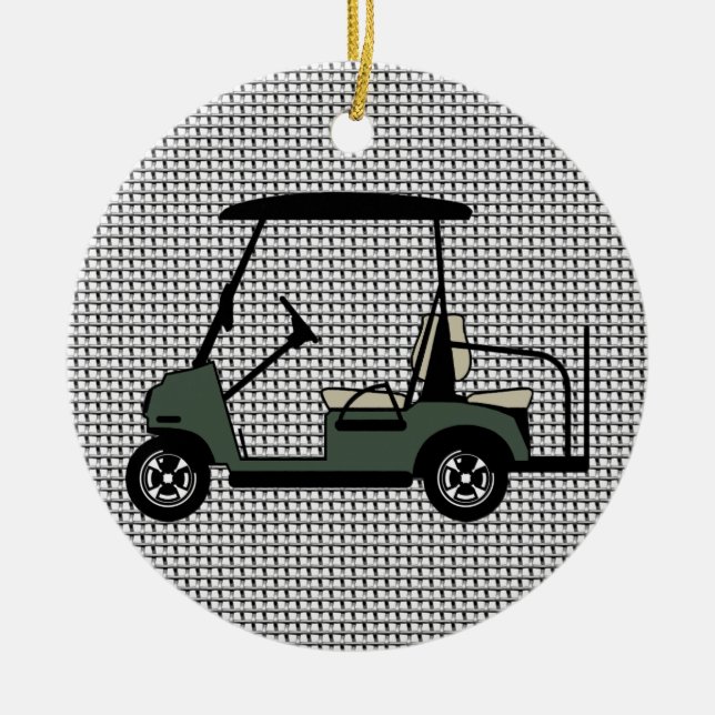 Golf Cart Ornament (Framsidan)