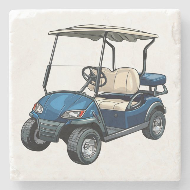 Golf Cart Stone Underlägg (Framsidan)