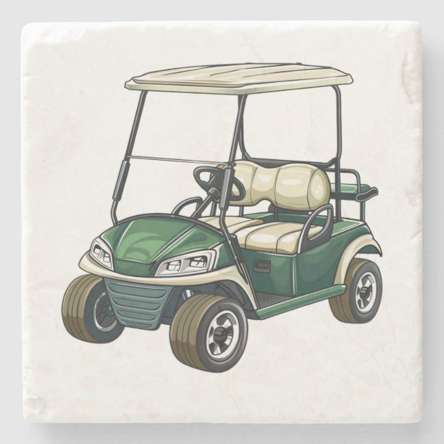 Golf Cart Stone Underlägg (Framsidan)
