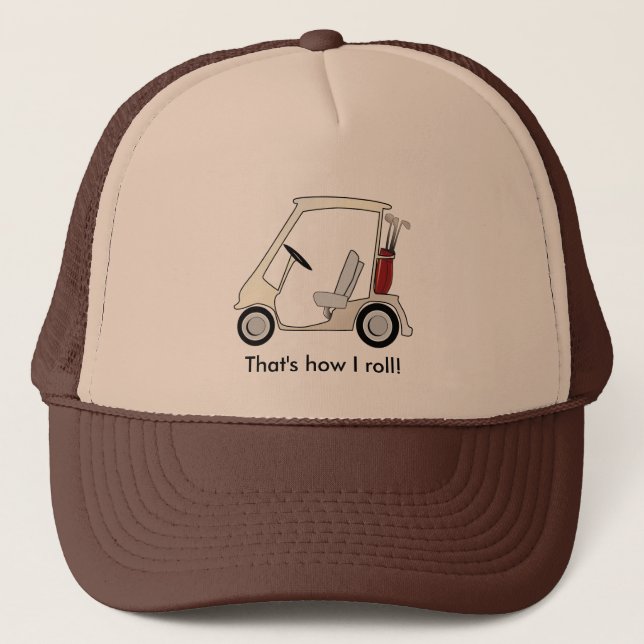 golf_cart truckerkeps (Framsida)