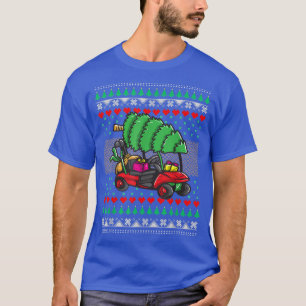 Golf Cart Ugly jul SweaterGolf-julfest T Shirt