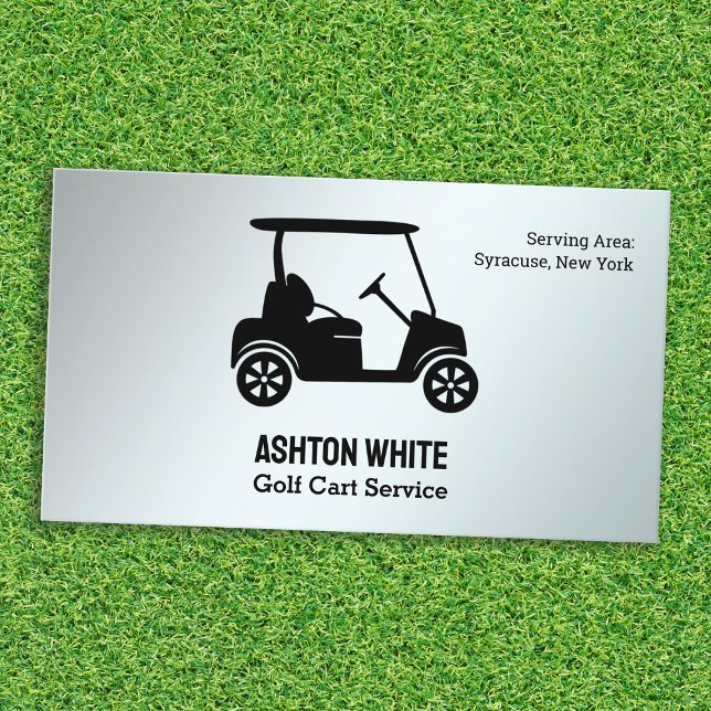 ⛳ Golf Cart Visitkort (Golf Cart Business Cards)