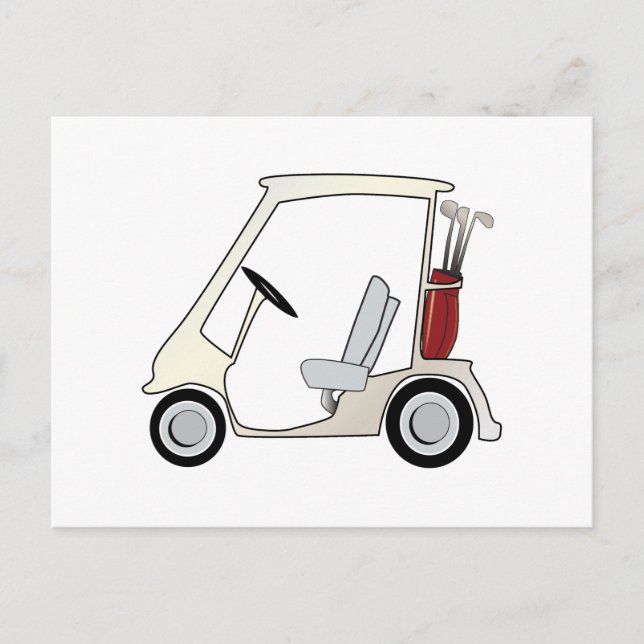 golf_cart vykort (Framsida)