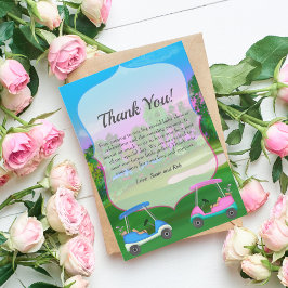 Golf Carts On Courts Gender Reveal Baby Shower Tack Kort