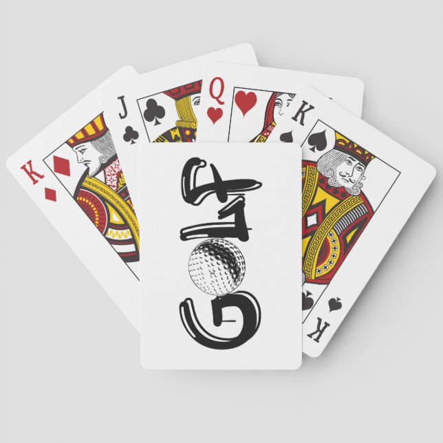 GOLF CASINOKORT (Baksidan)