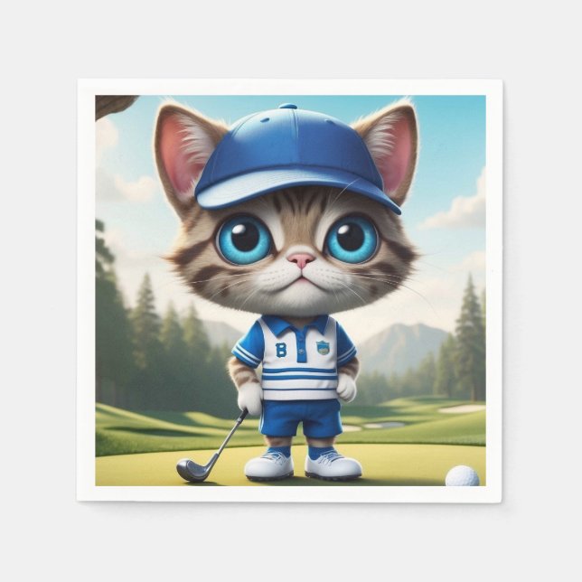 Golf Cat Pappersservett (Framsidan)