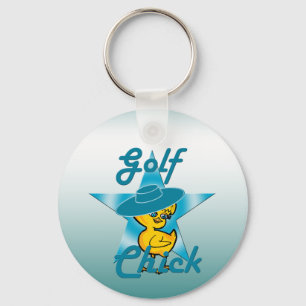 Golf-Chick nr 7 Nyckelring