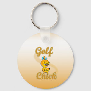 Golf-Chick Nyckelring