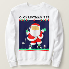Golf Christmas Lång Ärmad Tröja
