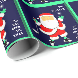 Golf Christmas Presentpapper
