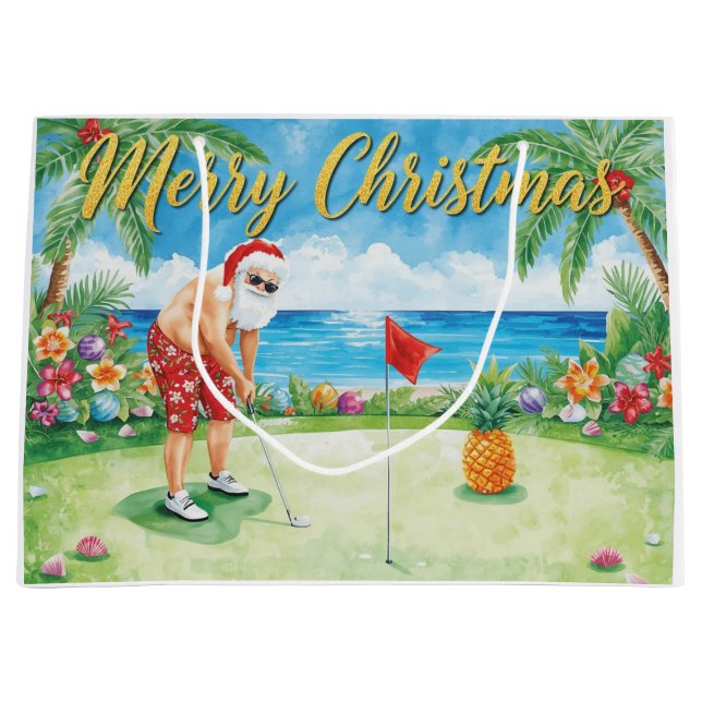 Golf Christmas with Santa Claus in Hawaii (Framsidan)