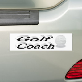 Golf Coach Bildekal