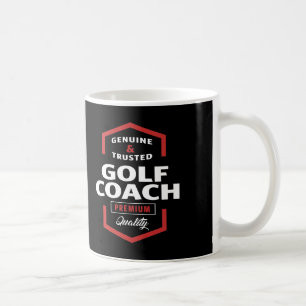 Golf Coach Gift-idéer Kaffemugg