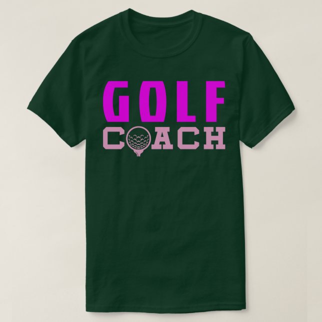 Golf Coach T Shirt (Design framsida)