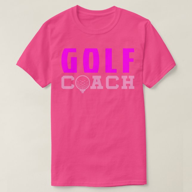 Golf Coach T Shirt (Design framsida)
