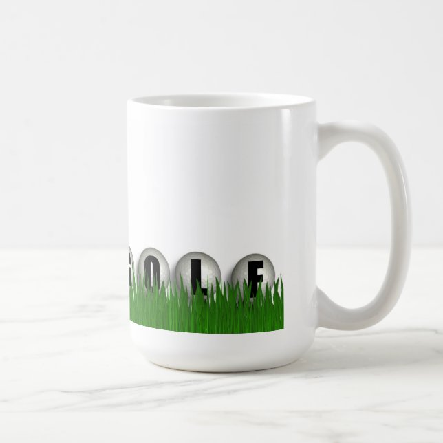 Golf Coffee Mugg (Höger)